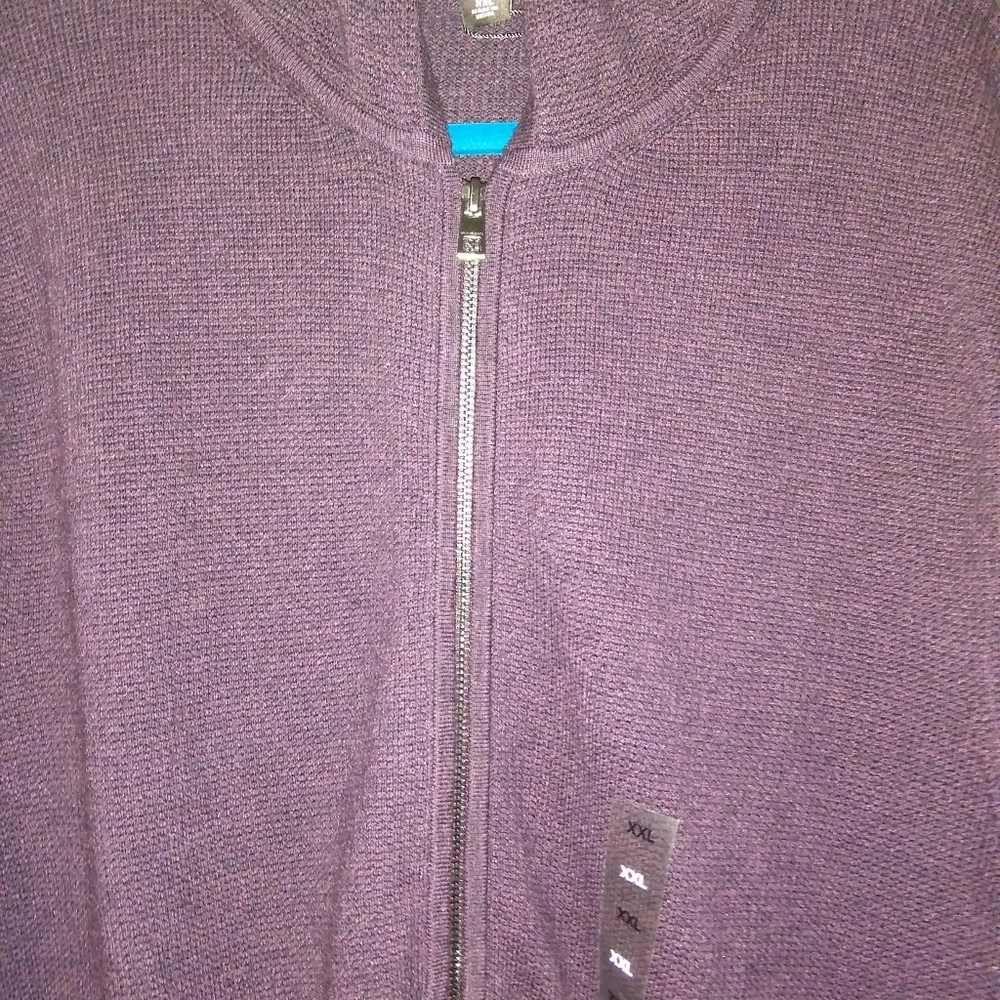 Michael kors Men's  Cotton-Blend Zip-Up Hoodie siz